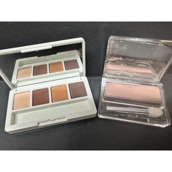Clinique Other - NOS 2X Clinique Eye Shadows AG Nude Rose and All About Shadow Quad